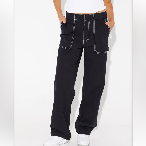 FOUNTAIN TAILORED PANT ONYX LIONESS - Picture 5 of 9